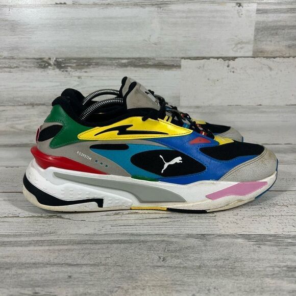 Puma Men's RS-Fast INTL Shoes Sneakers Multi Color Low Top Athletic Size 11 - Picture 1 of 8